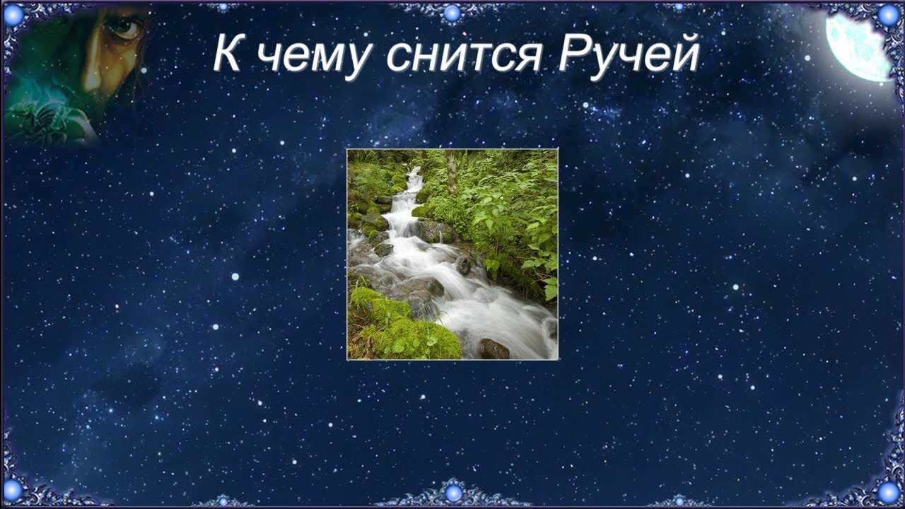 Сонник ручей в лесу. к чему снится ручей в лесу видеть во сне - сонник дома солнца