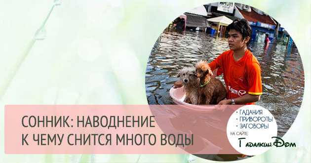 К чему снится потоп. видеть во сне потоп - сонник дома солнца
