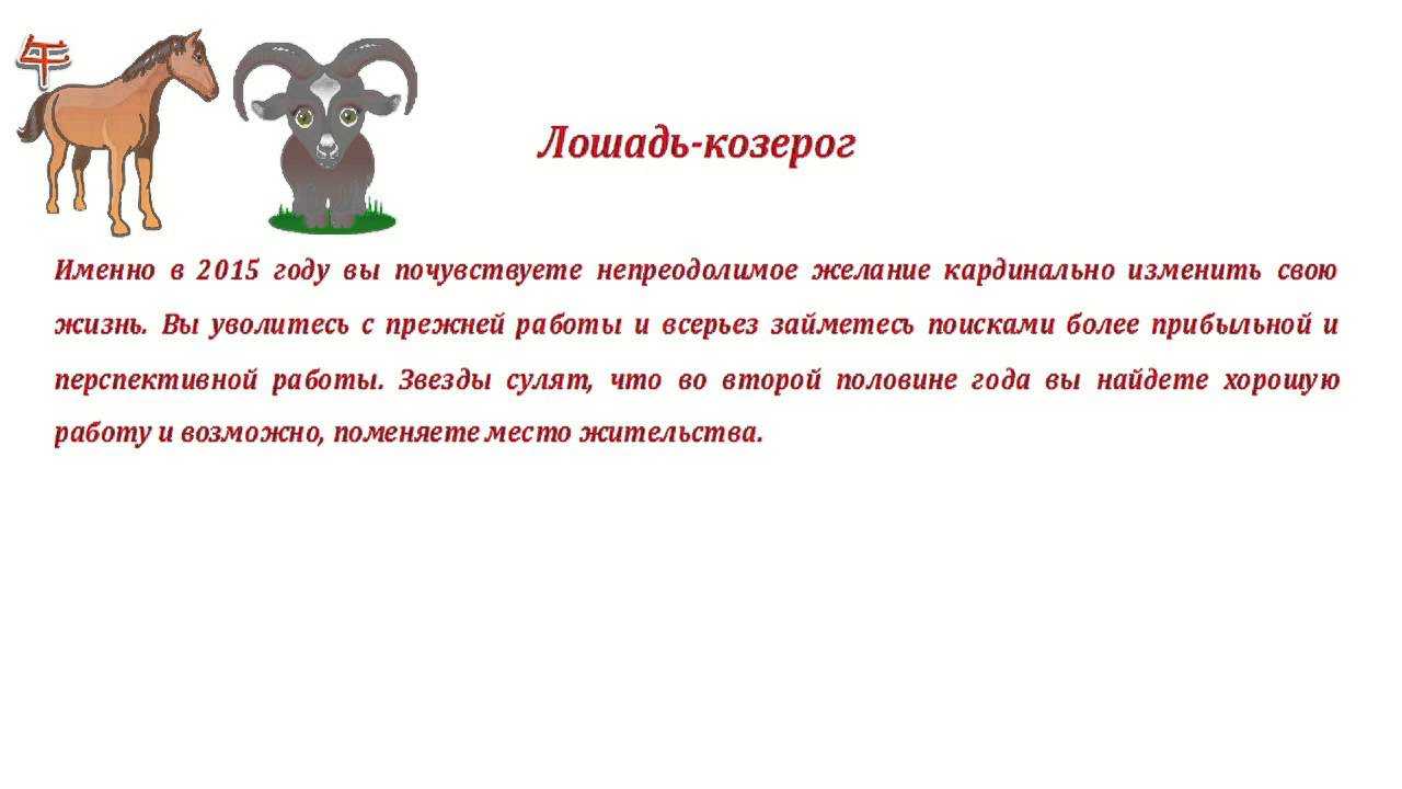 Овен-лошадь: характеристика мужчины и женщины