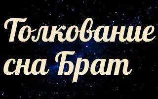 К чему снится брат во сне?