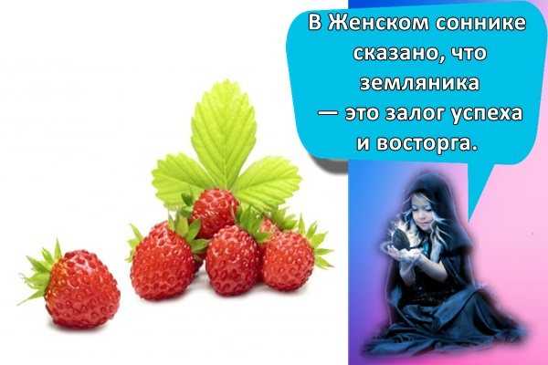 К чему снится земляника 🍓 — топ толкований сна 😵 по 50 сонникам: что означает для мужчины или женщины видеть в лесу, собирать и есть красную ягоду